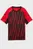 Дитяча червона футболка у смужку individualLIGA Graphic Football Jersey Youth