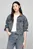 Жіноча синя джинсова куртка DNM MD LS SHORT JACKET KENT