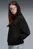 Жіноче чорне худі HER Oversized Hoodie Women