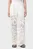 Женские белые брюки с узором AMELIE LACE