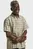 Мужская бежевая рубашка в клетку