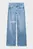 Женские голубые джинсы с узором Flower Jeans