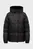 Мужской черный пуховик QUILTED DOWN PUFFER