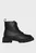 Женские черные кожаные ботинки MODERN RUGGED