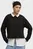 Женский черный свитшот HER Relaxed Crew Neck Sweatshirt Women