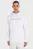 Мужское белое худи TJM REG LINEAR LOGO HOODIE EXT