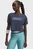 Женская темно-серая футболка Tech Branded Crop SS