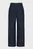 Жіночі темно-сині джинси mid rise wide leg denim pants