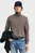 Чоловічий темно-сірий гольф ROLLNECK