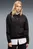 Женское черное худи Essentials Script Hoodie Women