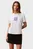 Женская белая футболка CLASSIC FIT MONOGRAM