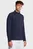 Чоловічий темно-синій лонгслів UA Tech Textured 1/2 Zip