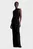 Женское черное платье ELEVATED COWL BACK MAXI