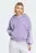 Женское сиреневое худи ADIDAS KIT 3-STRIPES FULL ZIP