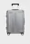 Серебристый чемодан 55 см LITE-BOX ALU / BOSS ALUMINIUM MONOGRAM