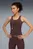 Жіноча коричнева майка TAD ESSENTIALS 2-in-1 Tank Women