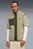 Мужской оливковый двусторонний жилет Reversible Hybrid Sherpa Vest Men