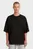 Чоловіча чорна футболка Heavy oversized