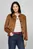 Женское коричневое шерстяное пальто MD DF WOOL BLEND SHORT SB TRENCH