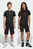 Детские черные шорты SPORT ICONS 3-STRIPES LONG