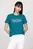 Женская бирюзовая футболка TJW REG VARSITY SPORT 1 TEE