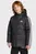 Дитяча чорна куртка Essentials 3-Stripes Padded Kids