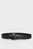 Чоловічий чорний шкіряний ремінь PC MONOGRAM B-MONOGRAM LE BELT