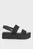 Женские черные сандалии FLATFORM SANDAL SLING IN