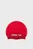 Детская красная шапочка для плавания CLASSIC SILICONE JR