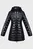 Жіноча чорна куртка LW PADDED WAISTED