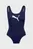 Женский темно-синий купальник PUMA Swim Women Swimsuit 1P