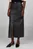 Жіноча чорна джинсова спідниця DNM LONG MIDI SKIRT CTD