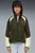 Дитяче зелене худі Evostripe Full-Zip Hoodie Youth