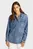 Жіноча синя джинсова сорочка RELAXED FIT OVERSHIRT