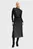 Женская черная плиссированная юбка PLEATED LUREX