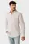 Мужская бежевая льняная рубашка в полоску AIDEN Basic linen shirt striped