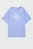 Женская сиреневая футболка Graphic Relaxed Varsity Tee Women