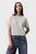 Женская серая футболка SS CROPPED TEE
