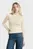 Женский бежевый шерстяной гольф Core slim turtle knit