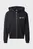 Чоловіче чорне худі reg zip-up fisheye