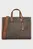 Жіноча коричнева сумка з візерунком GIGI LG GRAB TOTE