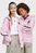 Детское пудровое худи adidas Z.N.E. Full-Zip Kids