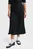 Женская черная льняная юбка LINEN BLEND SKIRT