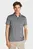 Мужское серое поло с узором JACQUARD MICROPATTERN REG POLO