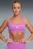 Женский розовый бюстгальтер PUMA x HYROX MOVE Strappy Bra