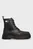 Мужские черные кожаные ботинки TJM LACE UP LEATHER  BOOT