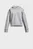Дитяче сіре худі UA Rival Fleece Crop Hoodie