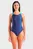 Женский темно-синий купальник SCRATCHY SWIMSUIT V BACK