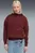 Женское бордовое худи Essentials Elevated Relaxed Wash Hoodie Women