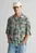 Мужская голубая рубашка с узором REL VISCOSE HAWAII PRINT SS